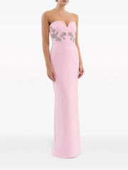 Blush Strapless Sweetheart Gown