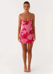 Exclusive - Alivia Mini Dress - Pink